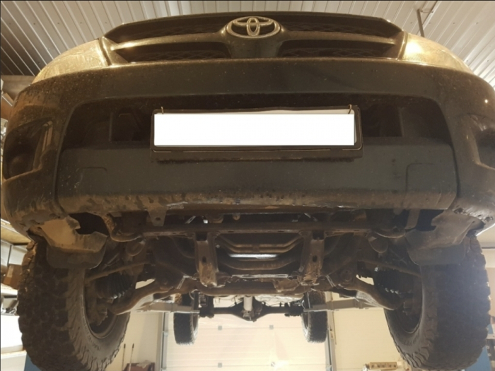 Scut Metalic Protecție Cutie Viteze și Filtru Particule Toyota Hilux Revo 2016-2026 - Oțel 2.5mm Karmaster [7]
