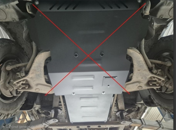 Scut metalic cutie de viteze Hyundai Terracan 2001 - 2007 [5]