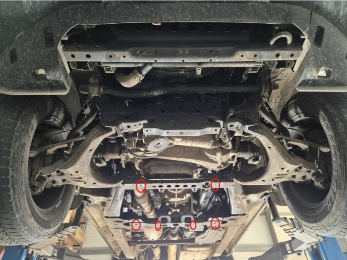 Scut metalic cutie de viteze Isuzu D-Max 2019 - prezent [3]