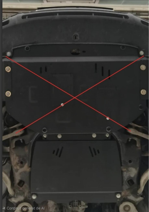 Scut metalic cutie de viteze manuala Audi A4 B6 2000-2005 [6]