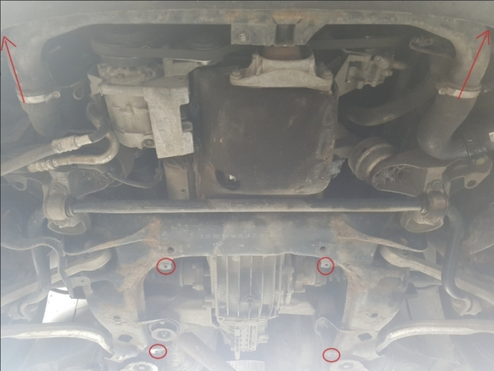Scut Metalic Cutie de Viteze Manuală VW Passat 1997-2005 Protecție Profesională Transmisie Oțel 2mm Karmaster [4]