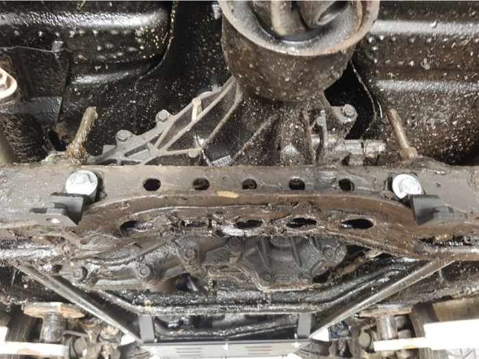 Scut metalic cutie de viteze si reductor Nissan Terrano II 1992-2007 Karmaster, otel 3mm, cod 00.120 [4]