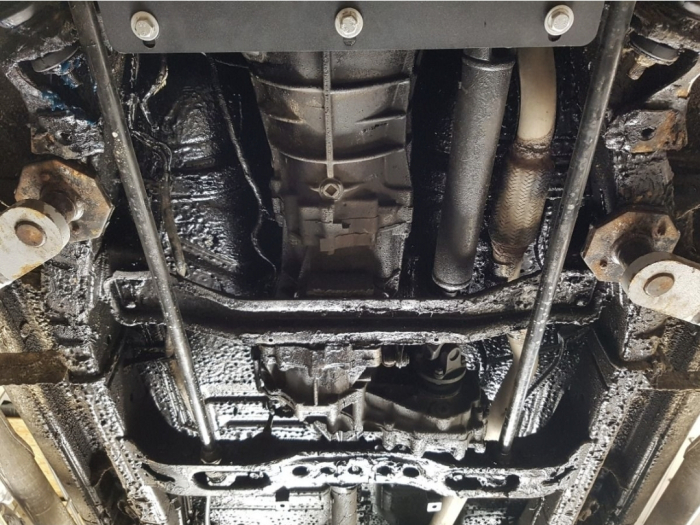 Scut metalic cutie de viteze si reductor Nissan Terrano II 1992-2007 Karmaster, otel 3mm, cod 00.120 [5]