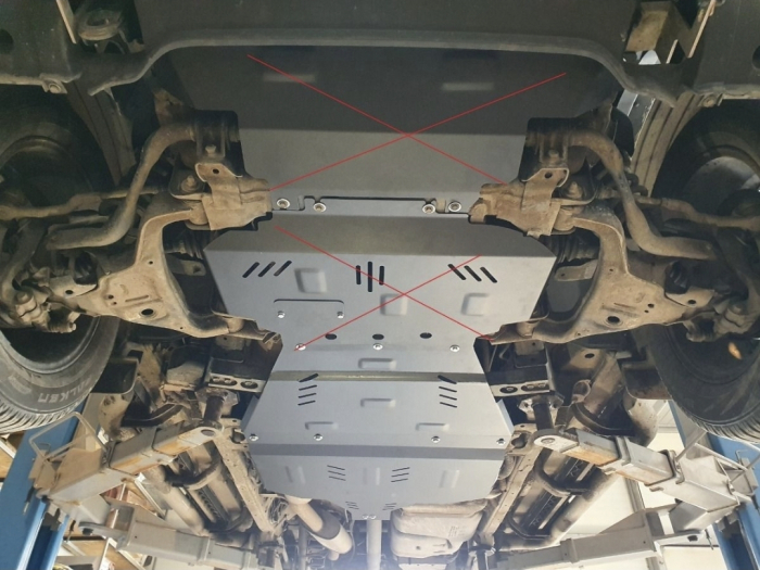Scut metalic cutie de viteze Renault Alaskan 2017 - 2025 [7]