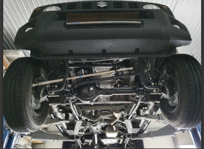 Scut Metalic Cutie de Viteze și Reductor Suzuki Jimny 3 Uși (2018-2026) – Oțel 3mm, 21kg – Karmaster.ro [6]