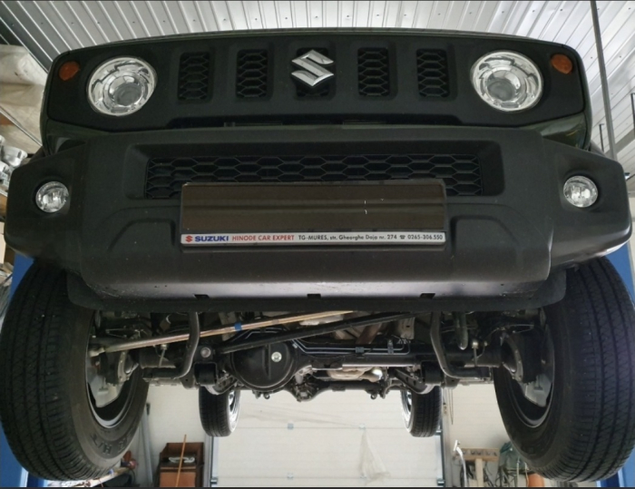 Scut Metalic Cutie de Viteze și Reductor Suzuki Jimny 3 Uși (2018-2026) – Oțel 3mm, 21kg – Karmaster.ro [7]