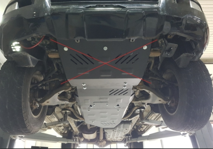 Scut Metalic Cutie de Viteze Toyota 4Runner (2002 - 2009) - Oțel 2.5mm, Cod 00.172 [8]