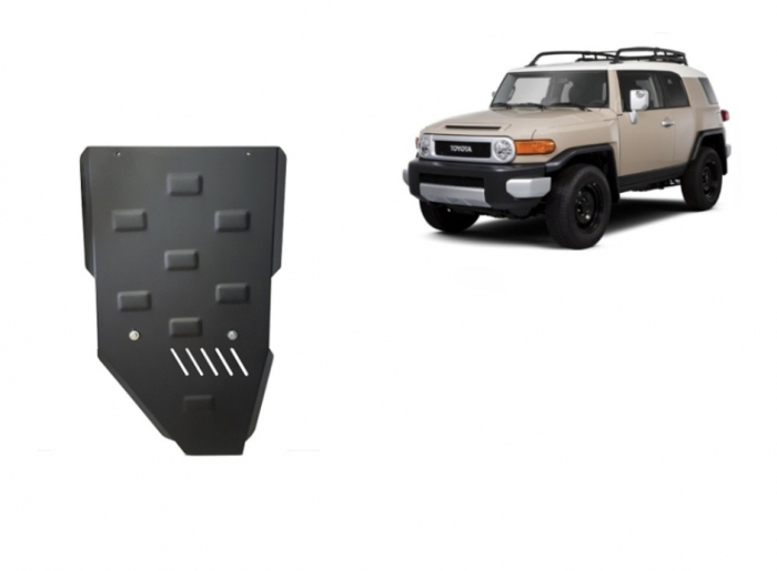 Scut Metalic Cutie de Viteze Toyota FJ Cruiser (2006-2018) - Oțel 2.5mm Karmaster [2]