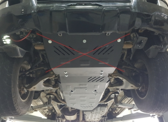 Scut Metalic Cutie de Viteze Toyota FJ Cruiser (2006-2018) - Oțel 2.5mm Karmaster [8]