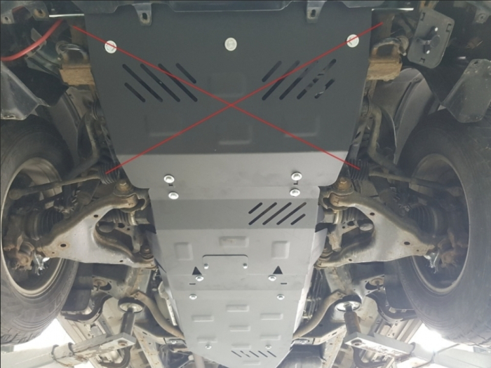 Scut Metalic Cutie de Viteze Toyota FJ Cruiser (2006-2018) - Oțel 2.5mm Karmaster [7]