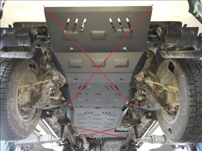 Scut Metalic Cutie de Viteze Toyota Hilux Invincible (2021 - Prezent) - Oțel 3mm [5]