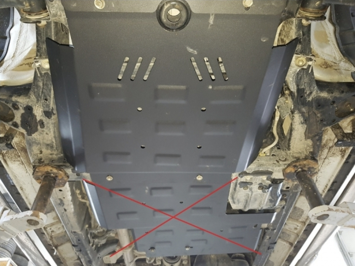Scut Metalic Cutie de Viteze Toyota Hilux Invincible (2021 - Prezent) - Oțel 3mm [4]