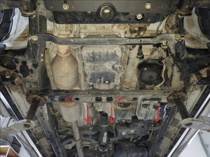 Scut Metalic Protecție Cutie de Viteze Toyota Hilux Revo 2016-2026 - Oțel 3 milimetri Karmaster [3]