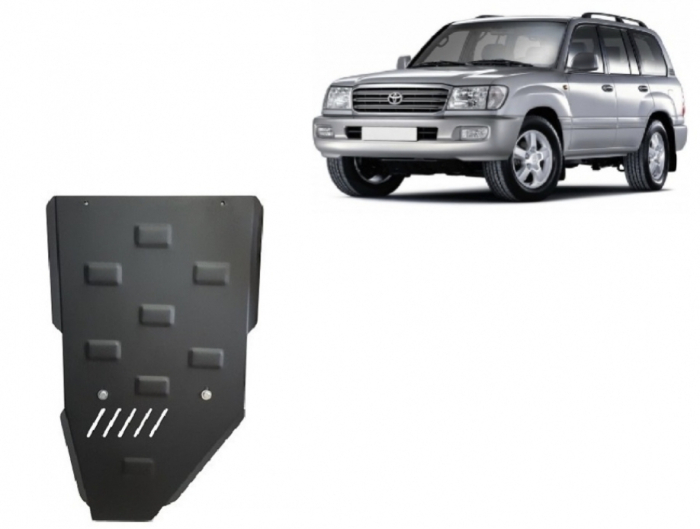 Scut Metalic Cutie Viteze Oțel 2.5mm Toyota Land Cruiser J100 1998-2008 - Protecție Transmisie [2]