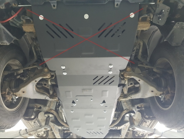 Scut Metalic Cutie Viteze Oțel 2.5mm Toyota Land Cruiser J120 2002-2009 - Protecție Transmisie [7]