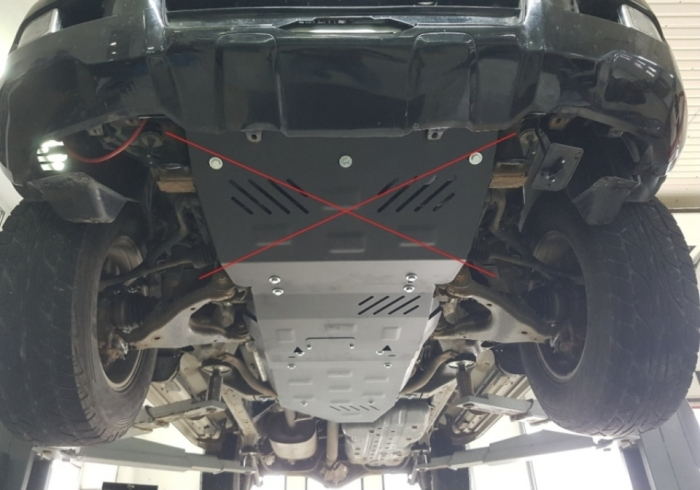 Scut Metalic Cutie Viteze Oțel 2.5mm Toyota Land Cruiser J120 2002-2009 - Protecție Transmisie [9]