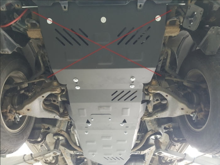 Scut Metalic Cutie Viteze Oțel 2.5mm Toyota Land Cruiser 150 2009-2026 - Protecție Transmisie [7]