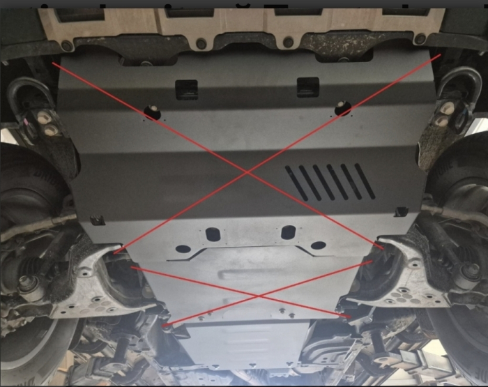 Scut Metalic Cutie Viteze și Reductor Oțel 3mm Toyota Land Cruiser J250 2024-2026 - Protecție Transmisie [7]