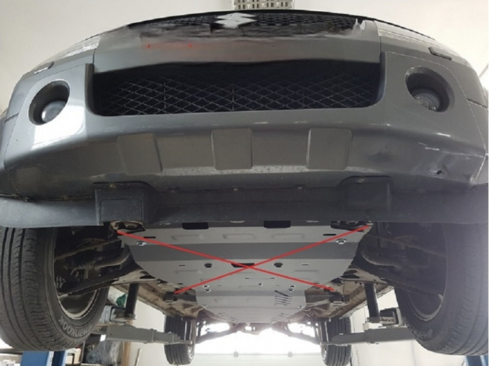 Scut Metalic Cutie de Viteze și Reductor Oțel 3mm Suzuki Grand Vitara (2005 - 2019) – Protecție Transmisie Cod 00.159 [2]