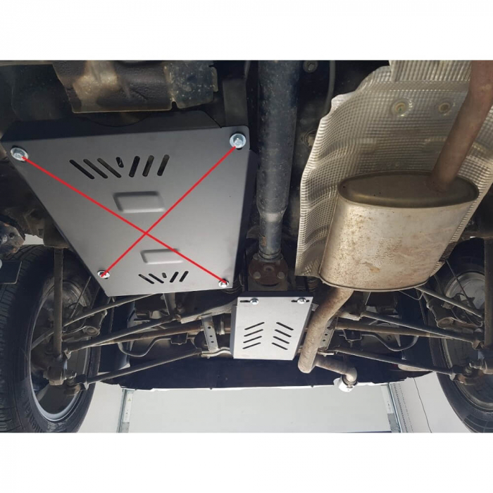 Scut metalic diferential spate Dacia Duster 4x4 dupa 2014 [3]