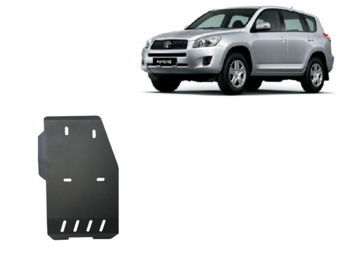Scut metalic protecție diferențial spate Toyota RAV 4 (2006 - 2013) – Oțel 3mm [2]