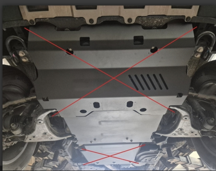 Scut Metalic Motor și Grup Față Oțel 3mm Toyota Land Cruiser J250 2024-2026 - Protecție Off-Road [5]