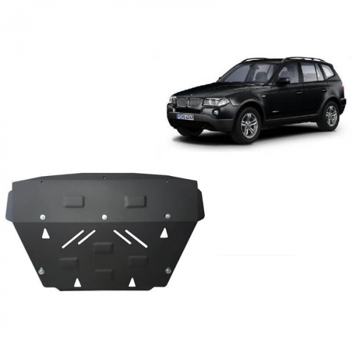 Scut metalic radiator Bmw X3 2004 - 2010 [2]