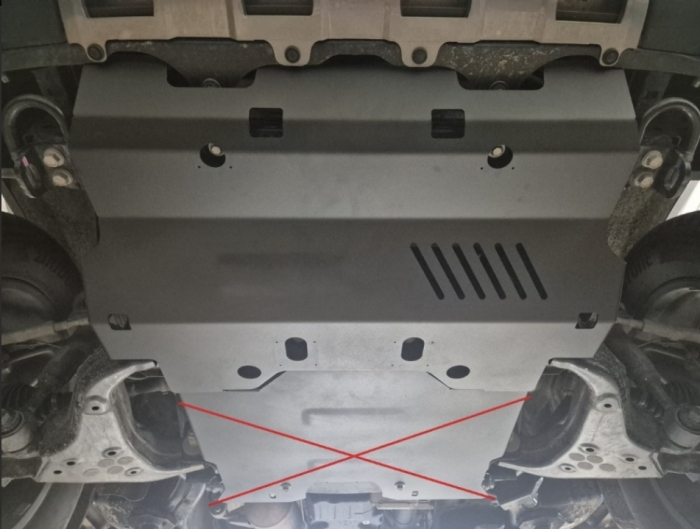 Scut metalic radiator oțel 3mm Lexus GX 2024+ [6]