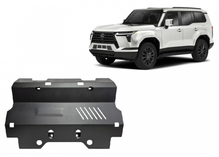 Scut metalic radiator oțel 3mm Lexus GX 2024+ [2]