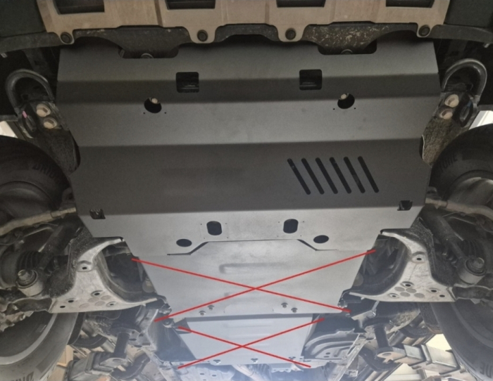 Scut metalic radiator oțel 3mm Lexus GX 2024+ [7]