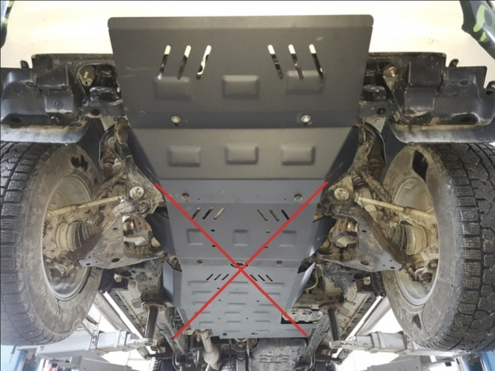 Scut Metalic Protectie Radiator Toyota Hilux Revo 2016-2026 - Otel 3 milimetri Karmaster [5]