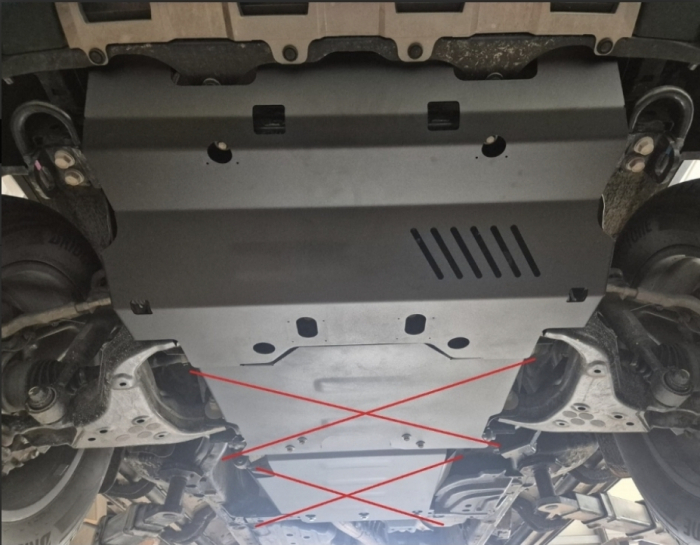 Scut Metalic Radiator Oțel 3mm Toyota Land Cruiser J250 2024-2026 - Protecție Frontală Premium [7]