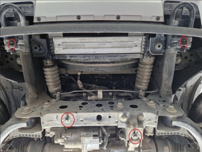 Scut metalic radiator VW Amarok (2022 - 2026) - Oțel 3mm - Karmaster [4]