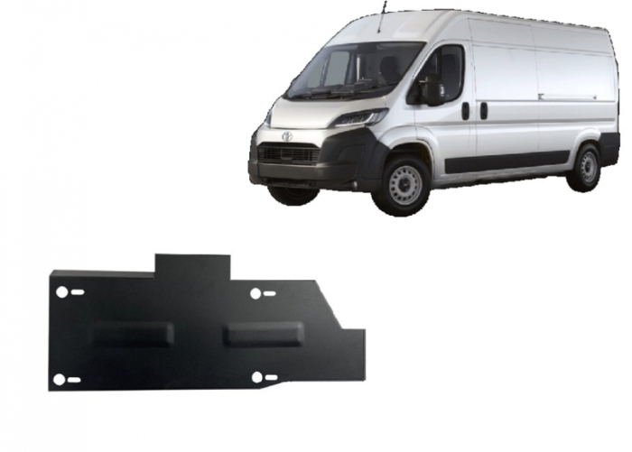 Scut metalic protecție rezervor AdBlue Toyota Proace Max (2024+) cod P1001282 – Oțel 2mm [3]