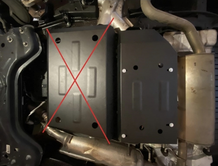 Scut metalic protecție rezervor AdBlue Toyota Proace Max (2024 - 2026) – Oțel 2mm [8]