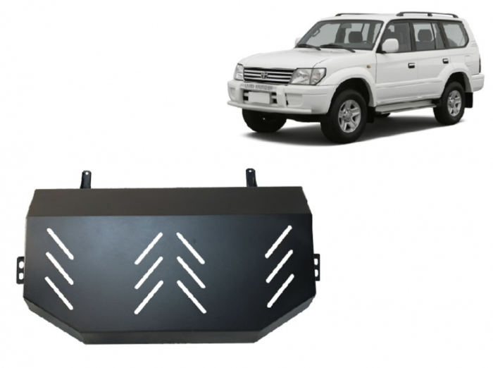 Scut Metalic Oțel 2mm Rezervor Toyota Land Cruiser J90 1995-2002 - Protecție Combustibil [2]