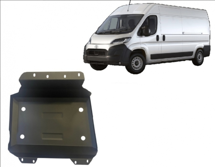 Scut metalic protecție rezervor combustibil Toyota Proace Max (2024 - 2026) – Oțel 2mm [2]