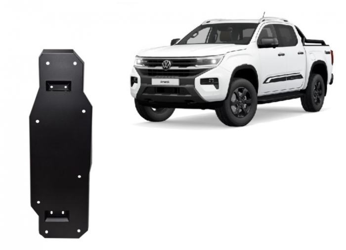 Scut metalic rezervor VW Amarok (2022 - 2026) - Capacitate 70L - Oțel 2mm - Karmaster [3]