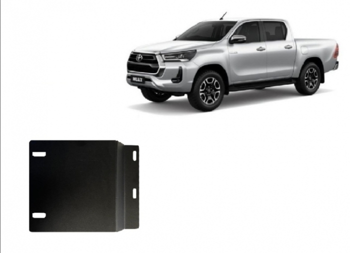 Scut Metalic Senzor Filtru Particule Toyota Hilux Invincible (2021 - Prezent) - Oțel 2mm [2]