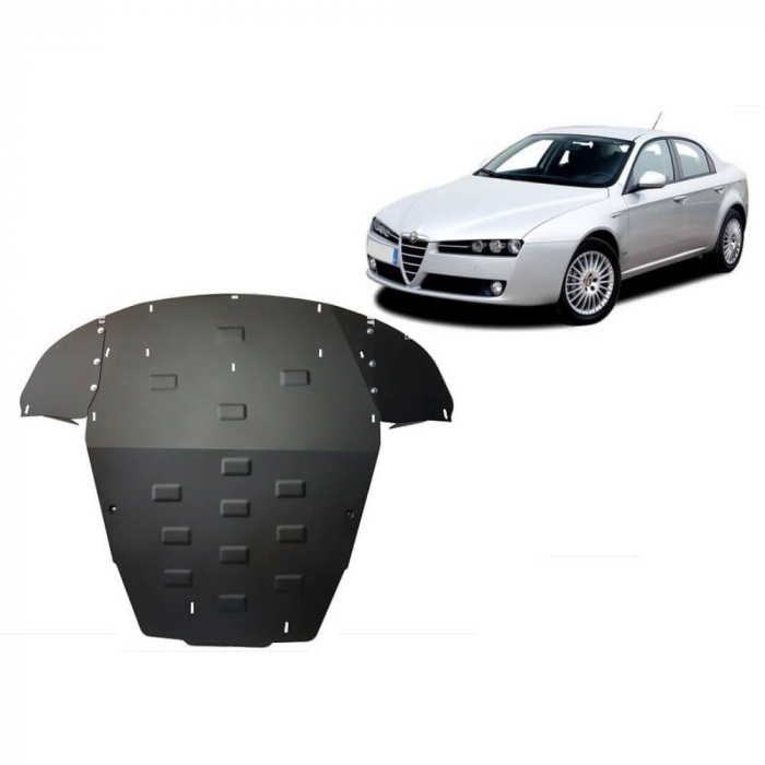 Scut motor metalic Alfa Romeo 159 2004-2011 [2]