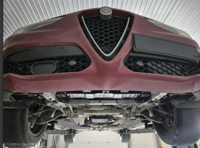 Scut aluminiu motor Alfa Romeo Stelvio 2016 - prezent model 1 [7]