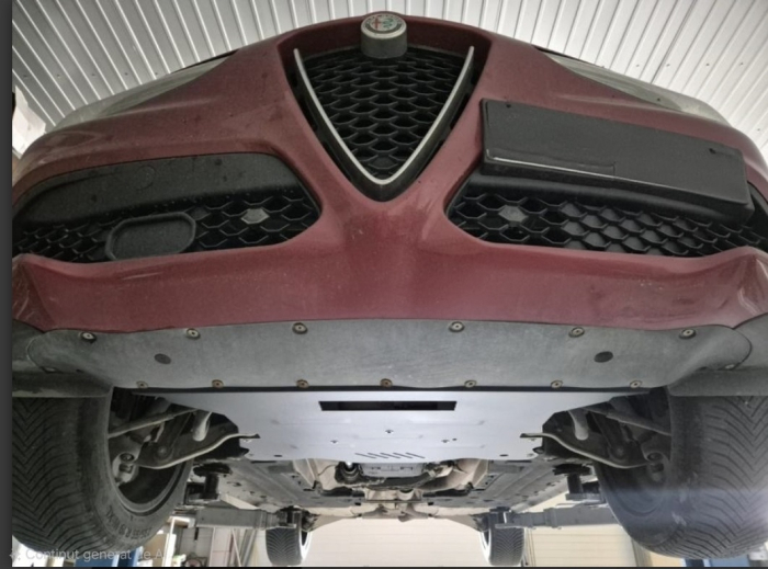 Scut aluminiu motor Alfa Romeo Stelvio 2016 - prezent model 2 [6]