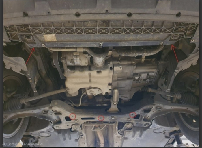 Scut motor metalic Audi A1 2017 - prezent [3]