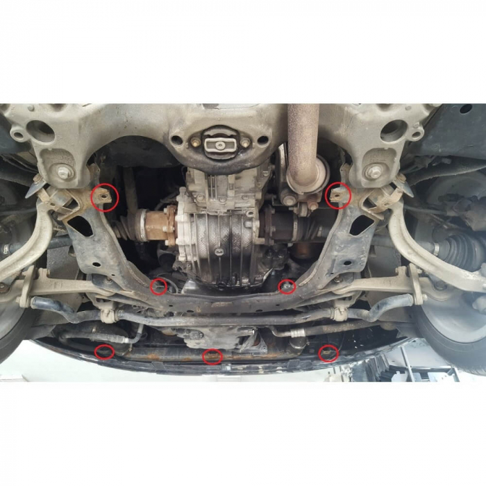 Scut motor metalic Audi A4 B6 2001 - 2005 (motorizari V6) [4]