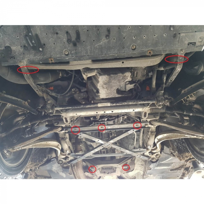 Scut motor metalic Audi A4 B8 benzina 2008 - 2014 [5]