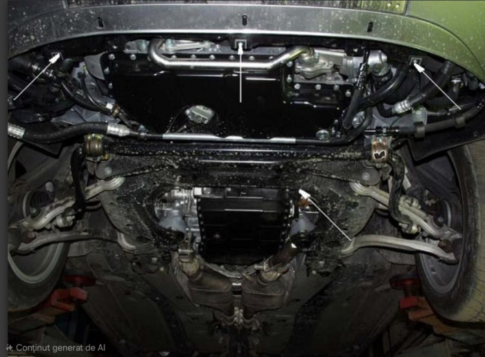 Scut motor metalic Audi A6 1997-2004 [5]