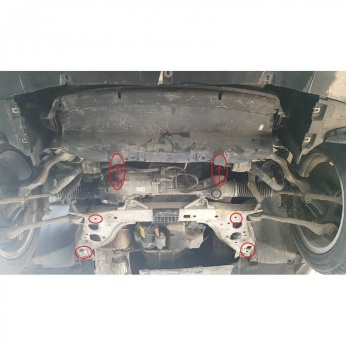 Scut motor metalic BMW Seria 1 E81 / E87 2004 - 2011 [5]