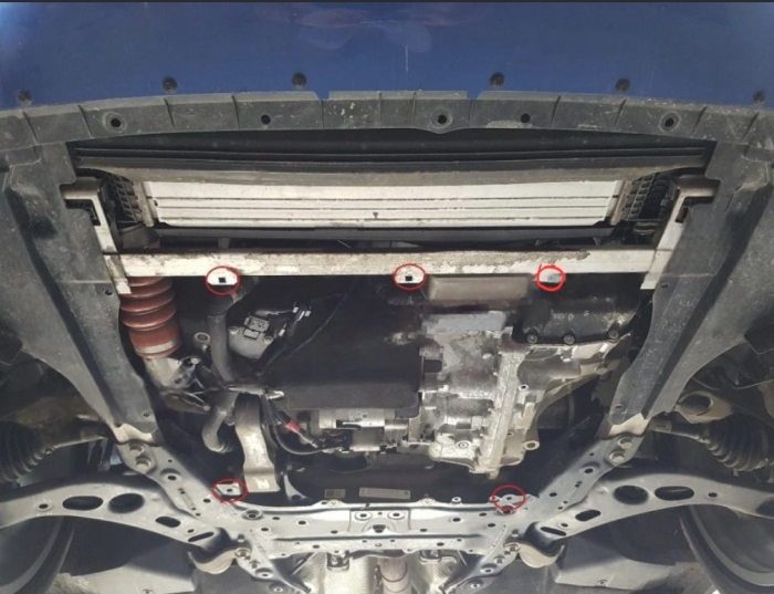 Scut motor metalic Bmw Serie 2 F45 fabricat intre 2013 - 2018 [4]