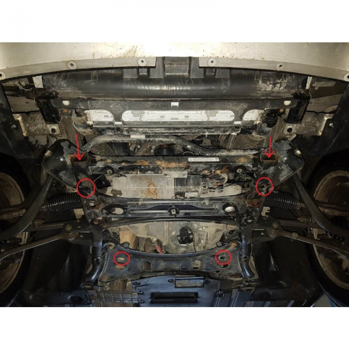 Scut motor metalic BMW X3 - F25 dupa 2010 [4]