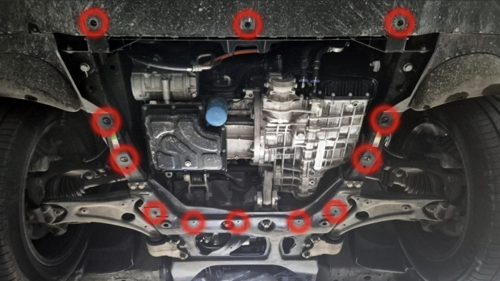 Scut Motor Metalic Chery Tiggo 9 (2024 - Prezent) | Oțel 2mm [5]